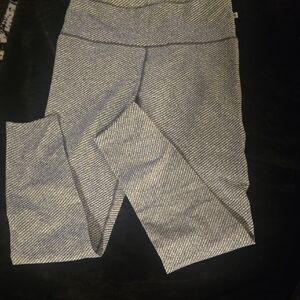 Women's Black and White Leggings